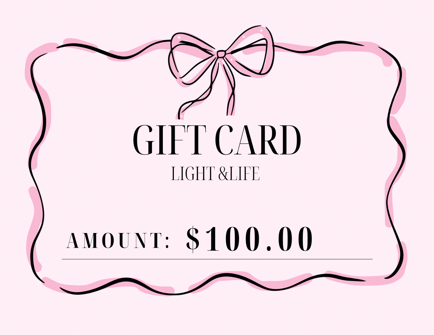 LIGHT & LIFE GIFT CARD